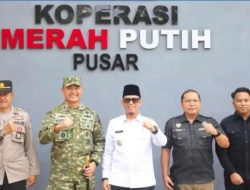 Pemkab OKU Dukung Penuh Koperasi Desa Merah Putih, Bupati Teddy Saksikan Peresmian Nasional Bersama Presiden Prabowo