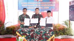 Pemprov Hibahkan Lahan untuk Pembangunan KODAM Provinsi Jambi