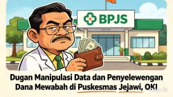 Dugaan Manipulasi Data dan Penyelewengan Dana Mewabah di Puskesmas Jejawi, OKI, media Masih Tunggu Klarifikasi