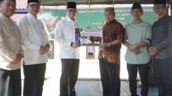 Bupati OKU H. Teddy Meilwansyah, S.STP., M.M., M.Pd Gandeng Dunia Industri, 12 Sapi Kurban Disebar Hingga Pelosok Desa