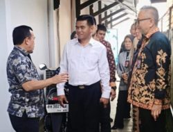 Dirut Bank Jambi Dampingi Gubernur Evaluasi Layanan di Cabang Bungo.