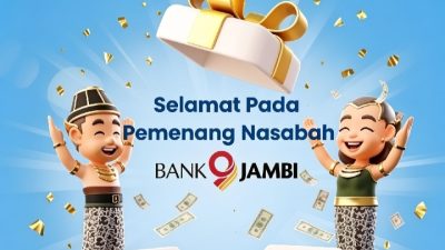 Wadidaw ….Empat Nasabah Bank Jambi Sabet Hadiah Undian Simpeda Nasional 2026