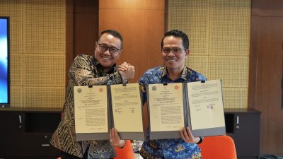 Hadirkan Narasumber Walikota Sungai Penuh, Fakultas Hukum UNJA Gelar Kuliah Umum dan Penandatanganan MOU