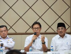 Bupati Tanjabbar Sambut Kunjungan Menteri Kesehatan