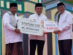 Bank Jambi Kucurkan Bantuan CSR untuk Ponpes Al Anwar Petanang