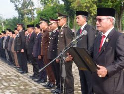 Upacara Hari Lahir Pancasila, Aidi Hatta Bacakan Teks Pancasila