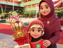 KEISYA AURELIA SHALSABILLA RAIH PENGHARGAAN SISWA BERBAKAT DI RA NURUL HIDAYAH JAMBI