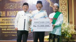Bank Jambi Perkuat Pendidikan di Merangin, Salurkan Bantuan CSR Rp15 Juta ke Ponpes BUQ   