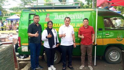 Kejati Jambi Hadirkan Mobil Layanan “Jaksa Menyapa” dan Program “Om Jak Menjawab” di CFD Telanaipura