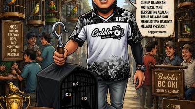 Angga Pratama, Pemuda Pedamaran yang Menjawab Keraguan dengan Prestasi di Dunia Kicau Mania