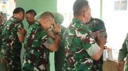 ACARA WISUDA PURNAWIRA, SERTIJAB PERWIRA DAN PENERIMAAN WARGA BARU KODIM 0402/OKI-OI BERLANGSUNG KHIDMAT