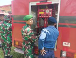 Kodim 0402/OKI Gelar Pelatihan Damkar dan Pencegahan Karhutla, Tingkatkan Kesiapsiagaan Personel