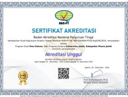 Prodi Sarjana Ilmu Hukum FH UNJA Resmi Terakreditasi Unggul hingga 2030