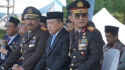 Gubernur Al Haris Hadiri Upacara Hari Bhayangkara ke-80, Apresiasi Pengabdian Polri untuk Bangsa dan Daerah
