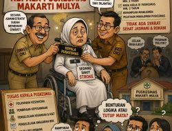 BIDAN STROKE DIANGKAT JADI KEPALA PUSKESMAS MAKARTI MULYA
