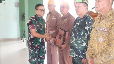 Kodim 0402/OKI Gelar Pembinaan Kesadaran Bela Negara Bersama Keluarga Besar TNI