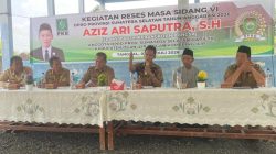 Kegiatan Reses Masa Sidang VI DPRD Sumsel, Fraksi PKB Serap Aspirasi Warga Desa Bina Karsa
