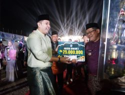 Tuan Rumah Juara Umum MTQH ke 52 Kabupaten Merangin. Jangkat dan Tiang Pumpung Tanpa Nilai