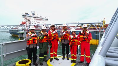 Siap Dukung Kegiatan Hulu Migas, Kapolda Jambi Kunjungi FSO 115