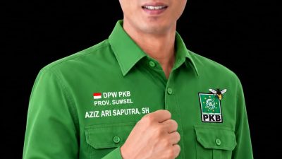 Anggota DPRD Sumsel Aziz Ari Saputra Ucapkan Selamat ke 17 Ketua DPC PKB se-Sumsel yang Dilantik Cak Imin