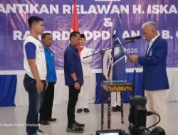 Hadiri Rakerda PAN OKI, Bupati Muchendi Apresiasi Kontribusi Iskandar SE untuk Pembangunan Daerah