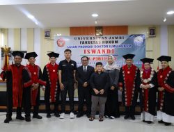 Iswandi Resmi Sandang Gelar Doktor, Usung Gagasan Baru soal Independensi Hakim