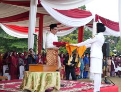 HUT ke-81 RI di UNJA, Paskibraka dan Parade Semarakkan Upacara Kemerdekaan