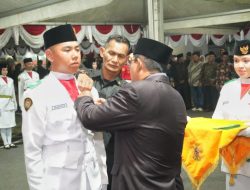 Bupati Tanjabbar Kukuhkan 45 Anggota Paskibraka Tanjabbar