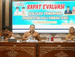 Capaian PAD Melempem dan OPD Minim Inovasi. M. Syukur Insyaratkan Akan Lakukan Evaluasi Pejabat