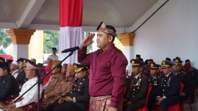 Bupati Syukur Pimpin Upacara HUT ke-81 RI, Ajak Warga Jaga Keutuhan NKRI