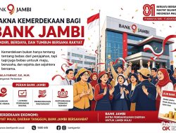 Makna Kemerdekaan bagi Bank Jambi: Tumbuh Bersama Ekonomi Daerah