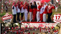 Meriahkan HUT RI ke-81,   RT 06-07 Desa Senaung Kompak Gelar Senam dan Beragam Perlombaan