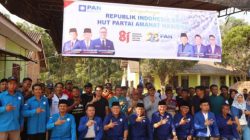 Rayakan HUT ke-28, DPD PAN OKI Santuni 280 Anak Yatim Piatu