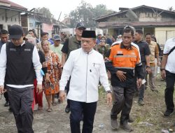 Gubernur Al Haris Tinjau Korban Kebakaran di Kelurahan Cempaka Putih, Pastikan Bantuan Segera Disalurkan