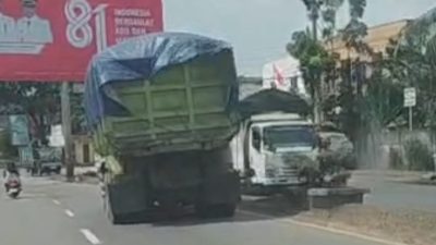 Diduga Truk Batu Bara Bebas Melintas di Siang Bolong, Ke Mana Satgas Wasgakum Jambi, kemana organisasi yang mengawasi?
