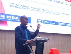Bahas Dinamika Konstitusionalitas UU Pasca-Reformasi, FH UNJA Hadirkan Wakil Ketua MK