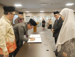Empat Pejabat Baru Resmi Dilantik, Rektor UNJA Tekankan Kolaborasi dan Akselerasi Kinerja