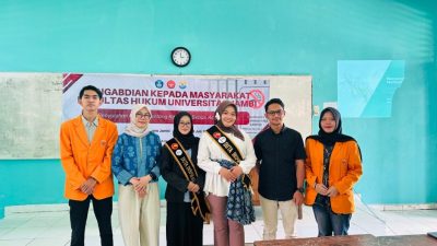 FH Unja Edukasi 1.000 Lebih Pelajar SMAN 1 Muaro Jambi soal Kawasan Tanpa Rokok