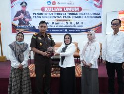 FH UNJA Gelar Kuliah Umum Penuntutan Berorientasi Pemulihan Korban, Hadirkan Kajari Jambi
