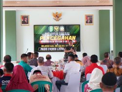 DANDIM 0402/OKI-OI DAMPINGI KOMANDAN SESKOAD DALAM PENYULUHAN KARHUTLA KKL WILHAN PASIS DIKREG LXVIII SESKOAD TA 2026