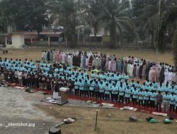 Universitas Merangin dan Mahasiswa Baru Gelar Salat Istisqa di Hari Terakhir PKKMB 2026