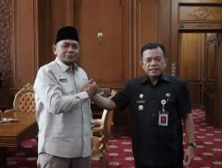 Gubernur Al Haris Terima Audiensi Kanwil Kementerian HAM Jambi, Bahas Persiapan Kunjungan Menteri HAM RI