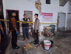 Kapolresta Jambi Turun Langsung Pimpin Pengamanan Kebakaran Gudang Catering Mall Jamtos, Sat Reskrim dan Polsek Kotabaru Gerak Cepat Amankan TKP, 6 Korban Dirawat