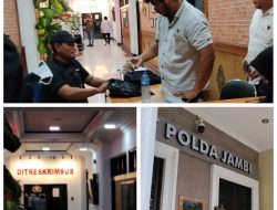 FAAKI Maju Selangkah, lakukan Audiesi ke Ditreskrimsus Polda Jambi Soroti Proyek Tanggul Pematang Sulur