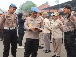 Bid Propam Polda Jambi Gelar GAKTIBPLIN di Polresta Jambi,Cek HP dan Tes Urine Personil
