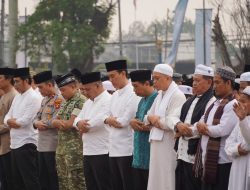 Dandim 0402/OKI Hadiri Sholat Istisqa di Halaman Pemda OKI, Ikhtiar Bersama Memohon Turunnya Hujan
