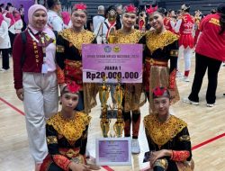 Empat Mahasiswi dan Satu Dosen UNJA Antar PERWOSI Jambi Raih Juara 1 Nasional
